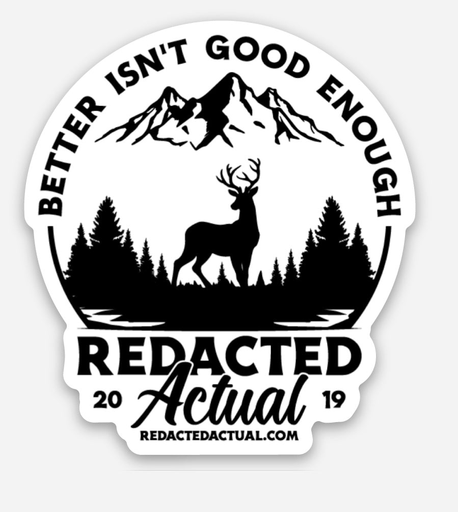 Iron Mt Deer Sticker